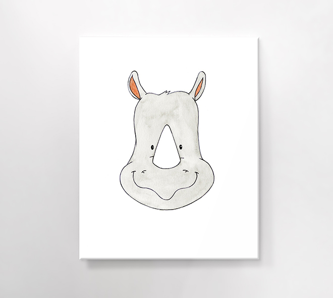 rinoceronte (tela + grade)