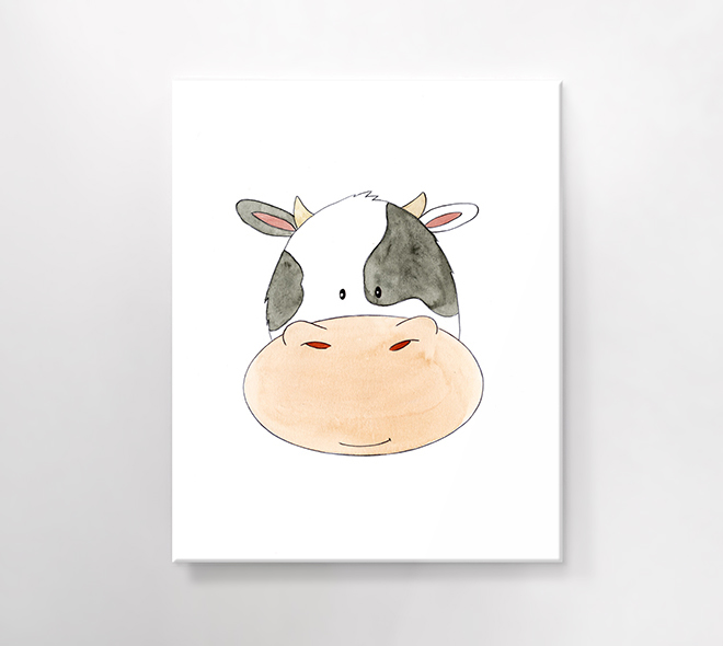 vaca (tela + grade)