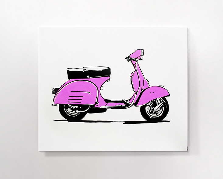 vespa rosa